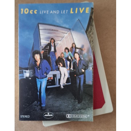 10cc ‎– Live And Let Live (Cassette)