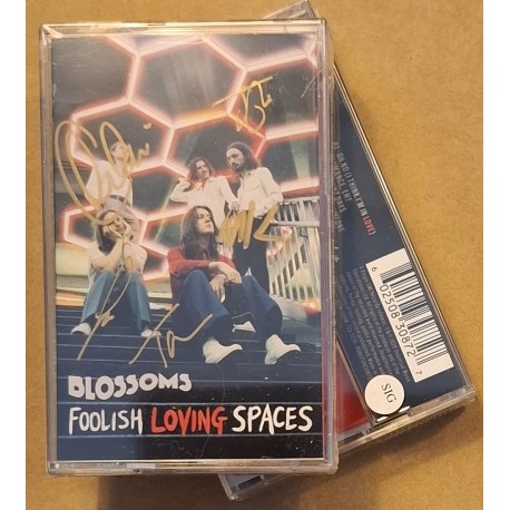 Blossoms ‎– Foolish Loving Spaces (Cassette, Red)