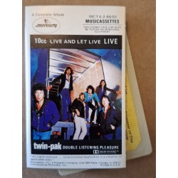 10cc – Live And Let Live (Cassette)