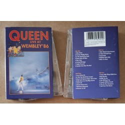 Queen ‎– Live At Wembley '86 (2 Cassette)