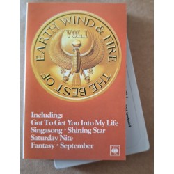 Earth, Wind & Fire ‎– The Best Of Earth Wind & Fire Vol. I (Cassette)