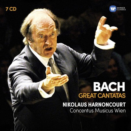 Johann Sebastian Bach, Nikolaus Harnoncourt, Concentus Musicus Wien - Great Cantatas (7 CD  Box Set)