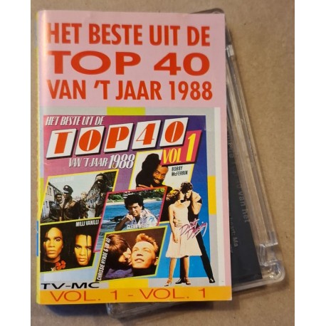 Various – Het Beste Uit De Top 40 Van 'T Jaar 1988, Vol.1 (Cassette)
