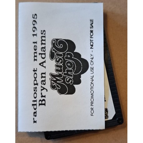Bryan Adams - Bryan Adams Radiospot mei 1995 (Cassette)