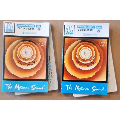 Stevie Wonder – Songs In The Key Of Life Vol 1 + Vol 2 (2 Cassette)