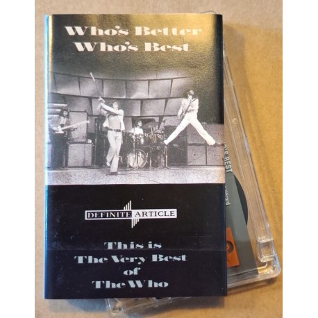 The Who ‎– Who's Better, Who's Best (Cassette)