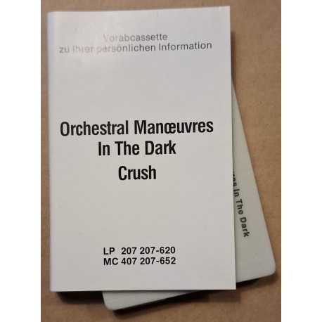 Orchestral Manoeuvres In The Dark – Crush (Cassette, Promo)