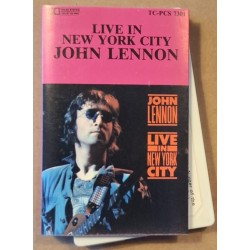 John Lennon ‎– Live In New York City (Cassette)