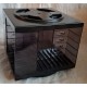 Vintage roterende cassette houder / Retro cassette carrousel, Rook