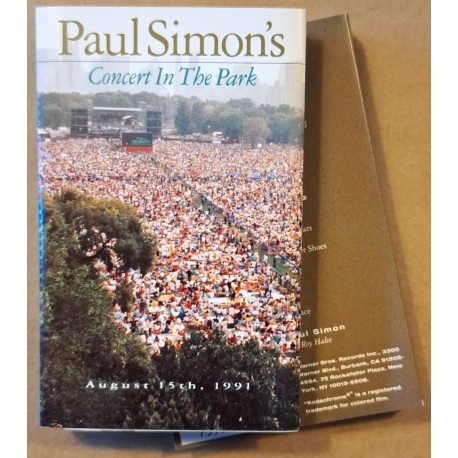 Paul Simon ‎– Paul Simon's Concert In The Park (2 Cassette)