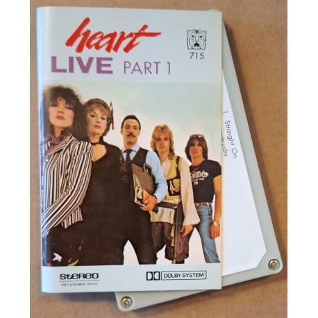Heart – Heart / Live Part 1. (Cassette)
