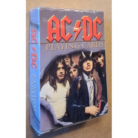 AC/DC - AC/DC Playing Cards Full Color Images OF AC/DC