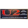 U2 / BB King  - Rai Amsterdam 18, 19 en 20 december 1988 (Sticker)