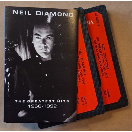 Neil Diamond ‎– The Greatest Hits 1966-1992 (2 Cassette)