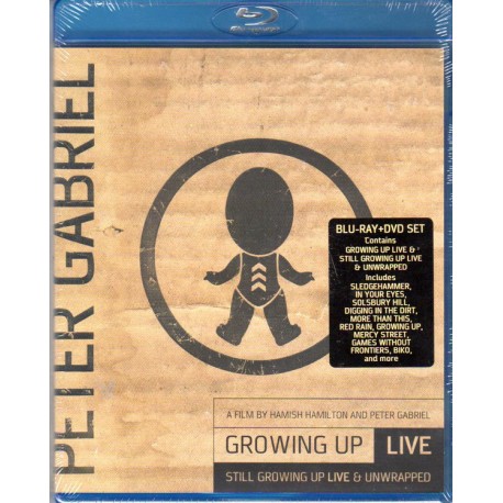 Peter Gabriel - Growing Up Live + Still Growing Up Live & Unwrapped (Blu Ray + DVD)