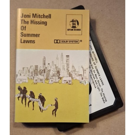 Joni Mitchell – The Hissing Of Summer Lawns (Cassette)