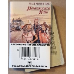 Willie Nelson & Family ‎– Honeysuckle Rose (Music From The Original Soundtrack) (Cassette)