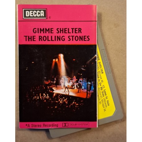 The Rolling Stones ‎– Gimme Shelter (Cassette)