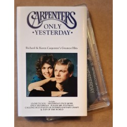 Carpenters – Only Yesterday - Richard & Karen Carpenter's Greatest Hits (Cassette)