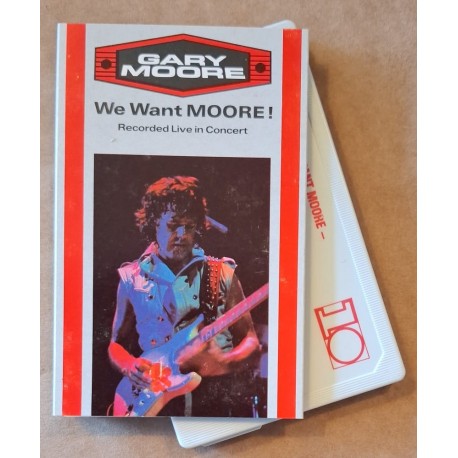 Gary Moore ‎– We Want Moore! (Cassette)
