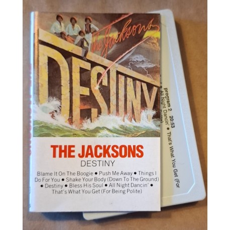The Jacksons ‎– Destiny (Cassette)