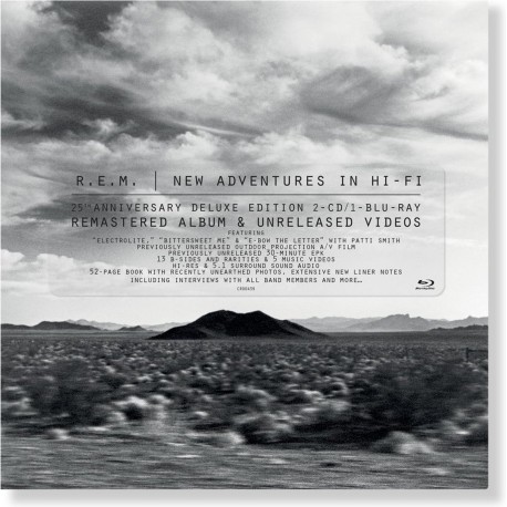 R.E.M. - New Adventures In Hi-Fi (2 CD + Blu-Ray)