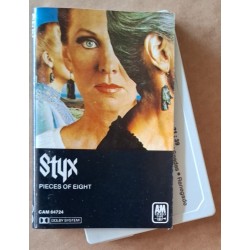 Styx ‎– Pieces Of Eight (Cassette)