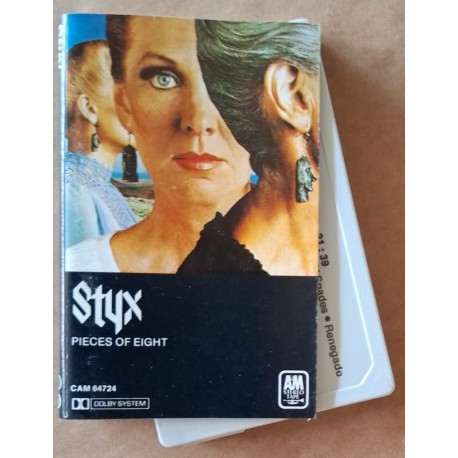 Styx ‎– Pieces Of Eight (Cassette)