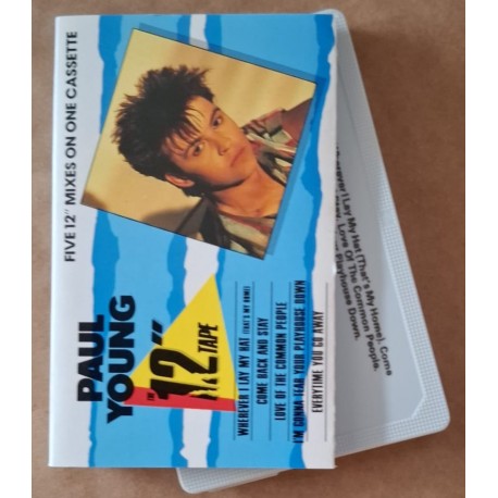 Paul Young ‎– The 12" Tape (Five 12" Mixes On One  (Cassette)
