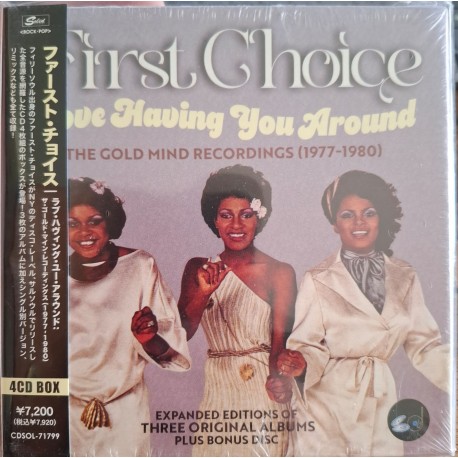 First Choice – Love Having You Around: The Gold Mind Recordings (1977-1980) (4 CD)