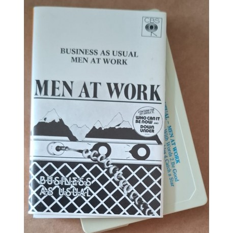 Men At Work ‎– Business As Usual (Cassette)