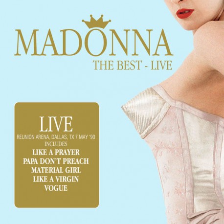 Madonna ‎– The Best Live Reunion Arena, Dallas, '90