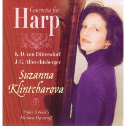 Suzanna Klintcharova, K. D. von Dittersdorf, J. G. Albrechtsberger, Sofia Soloist's, Plamen Djouroff ‎– Concertos For Harp