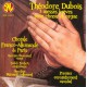 Theodre Dubois - 3 Messes Breves Pour Choeur & Orgue