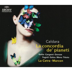 Caldara ‎– La Cetra, Marcon ‎– La Concordia De' Pianeti