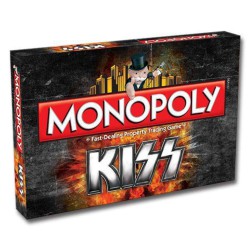 Monopoly - Kiss Rock Band - Engelstalig