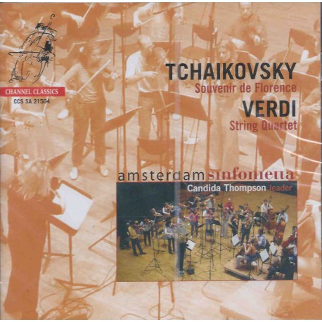 Tchaikovsky, Verdi, Amsterdam Sinfonietta, Candida Thompson ‎– Souvenir De Florence / String Quartet (SACD)