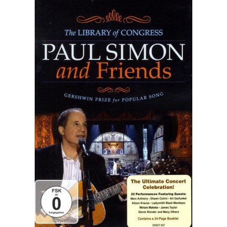 Paul Simon ‎– Paul Simon And Friends: The Library of Congress Gershwin Prize for Popular Song
