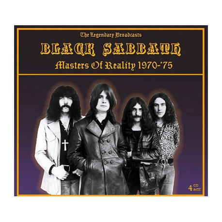 Black Sabbath ‎– Masters Of Reality 1970-75 The Legendary Broadcasts