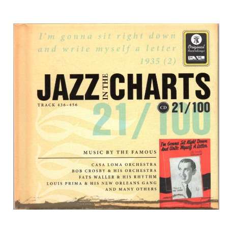 Various ‎– Jazz In The Charts 21/100 - I'm Gonna Sit Right Down And Write Myself A Letter (1935 (2))