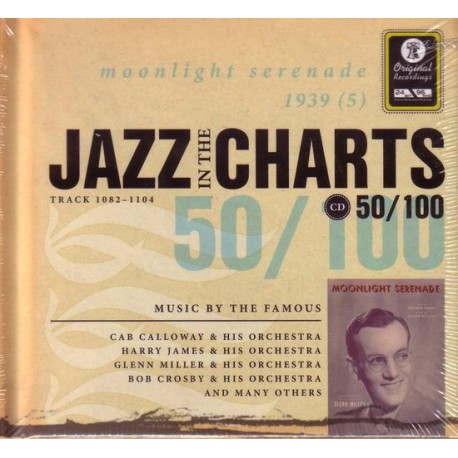 Various ‎– Jazz In The Charts 50/100 (Moonlight Serenade 1939 (5))