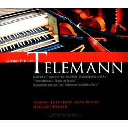 Georg Philipp Telemann - Trio Sonatas For Recorder/Soprano Cantatas