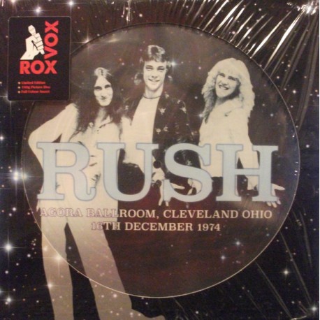 Rush - Agora Ballroom, Cleveland Ohio 16th December 1974