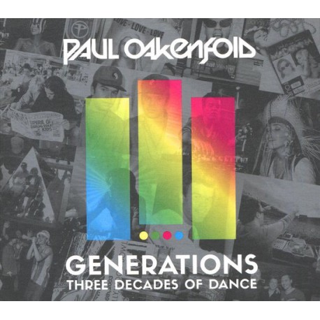Paul Oakenfold ‎– Generations - Three Decades Of Dance